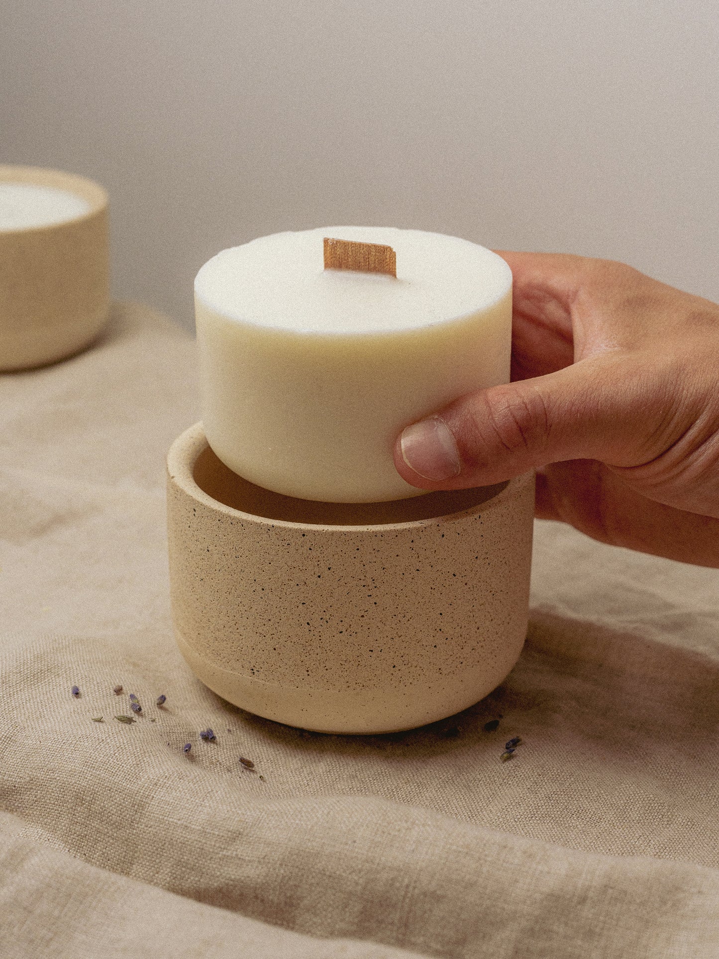 Candle Refill - Rose & Lemon Leaf