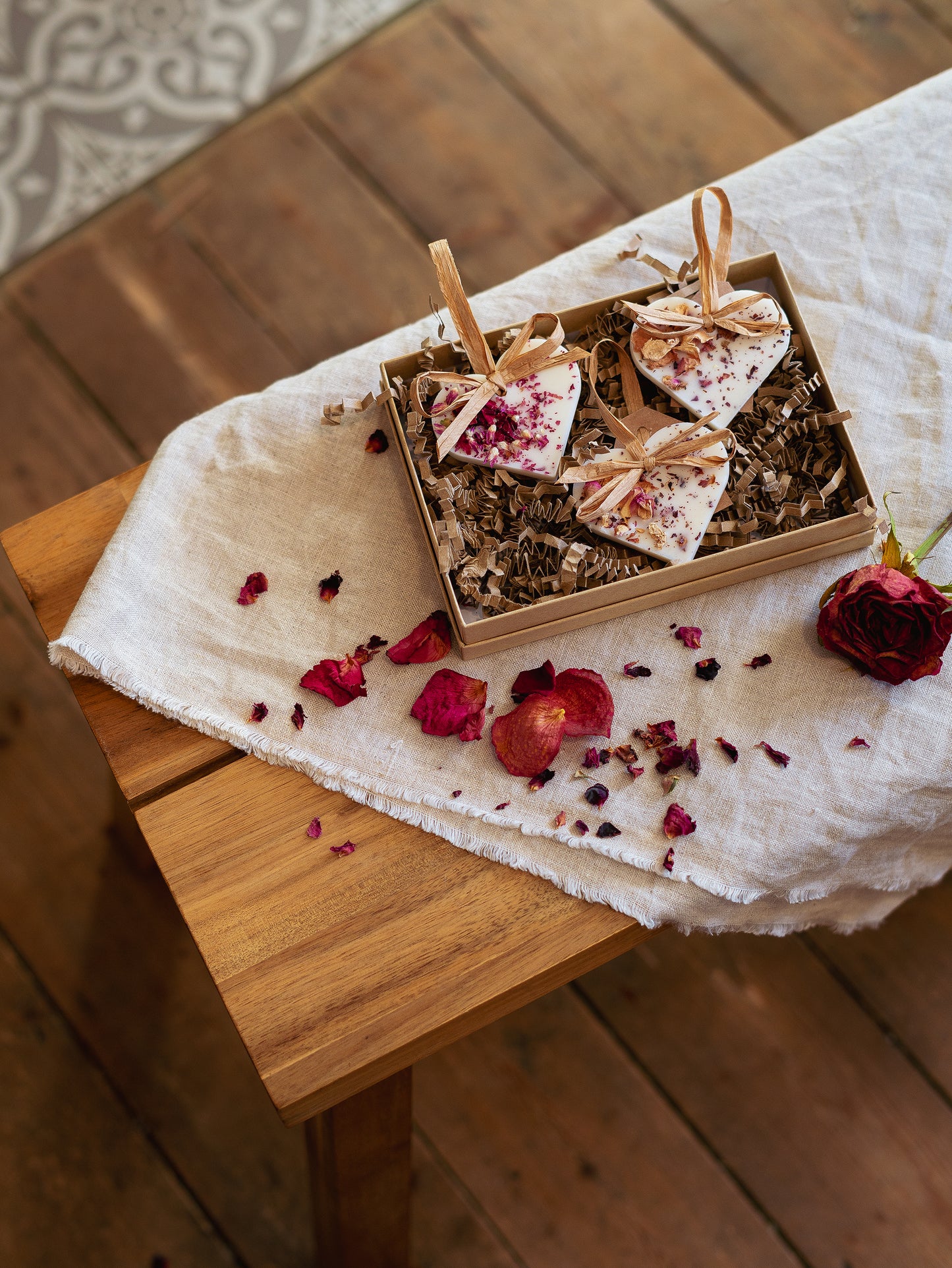 Set of Soy Wax Valentines Decorations