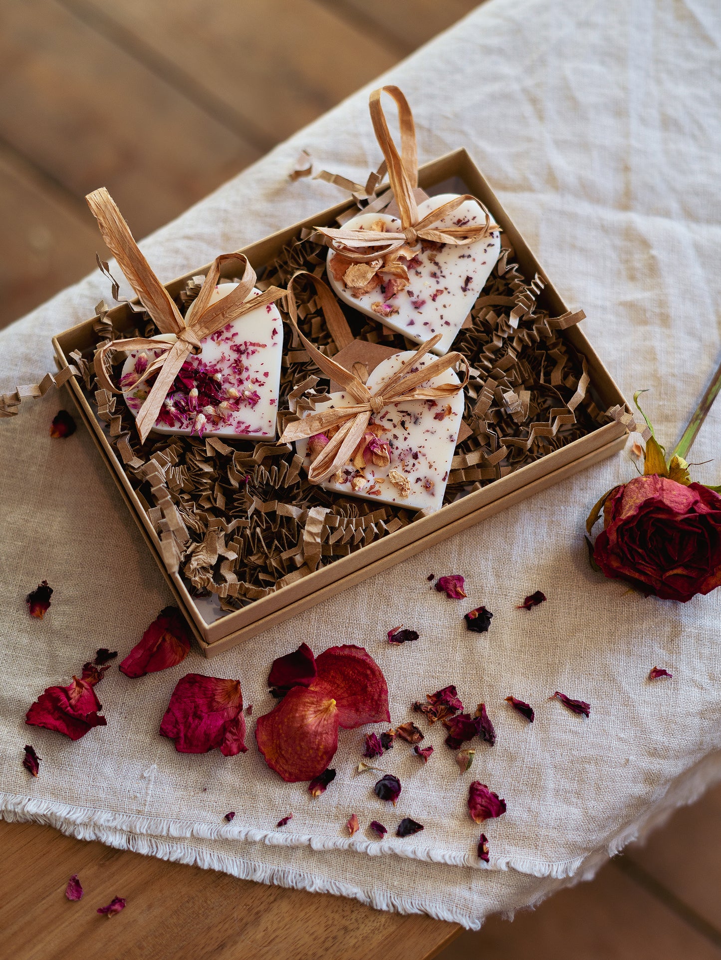 Set of Soy Wax Valentines Decorations
