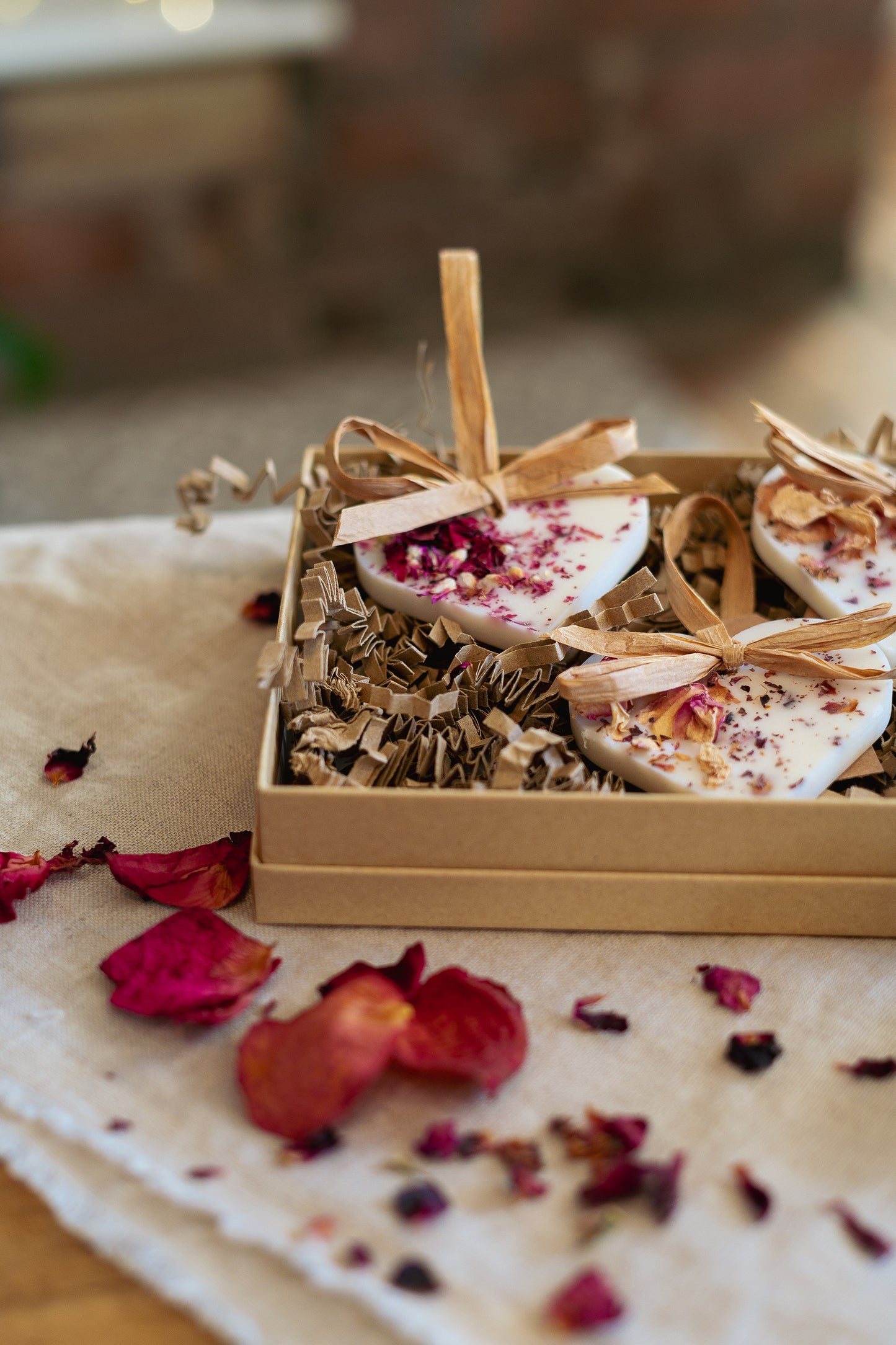 Set of Soy Wax Valentines Decorations