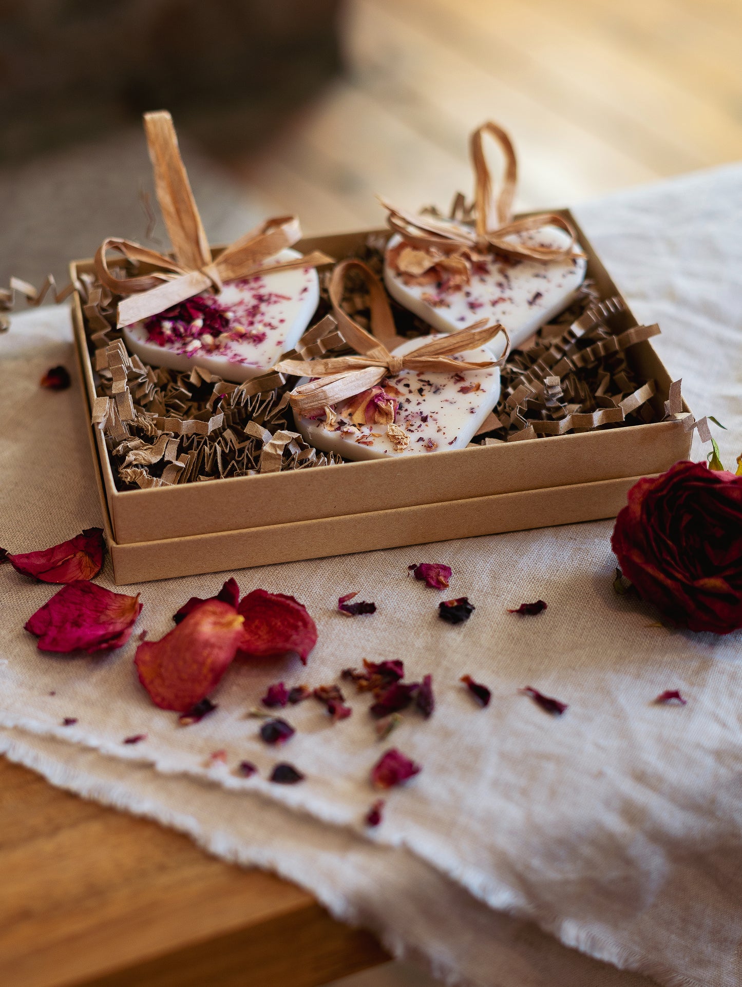 Set of Soy Wax Valentines Decorations