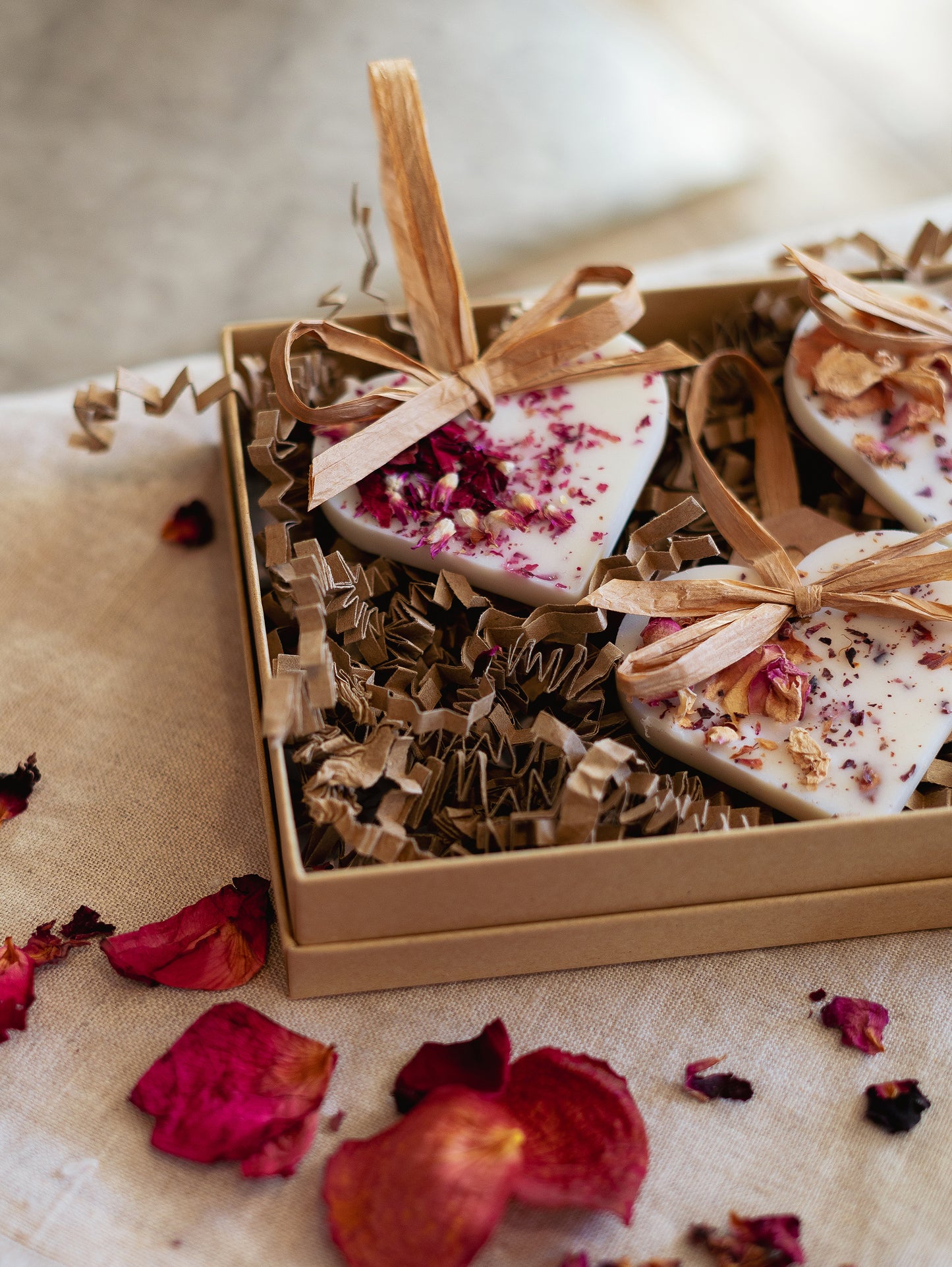 Set of Soy Wax Valentines Decorations