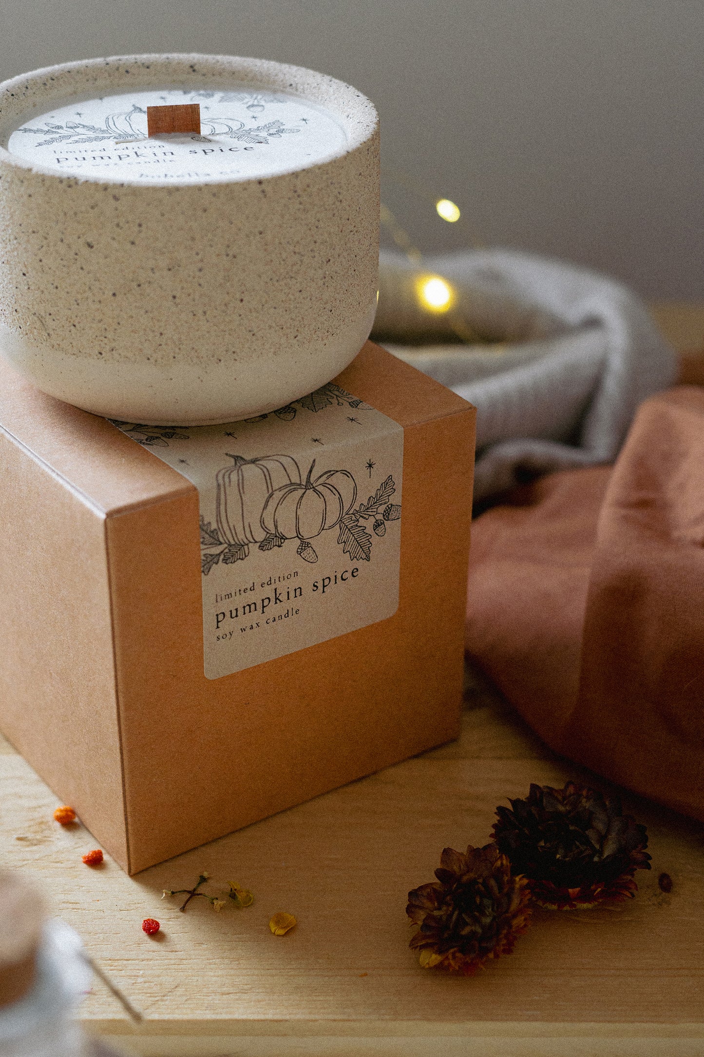 Pumpkin Spice Soy Wax Candle