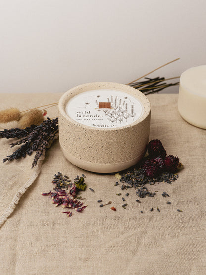 Wild Lavender Soy Wax Candle