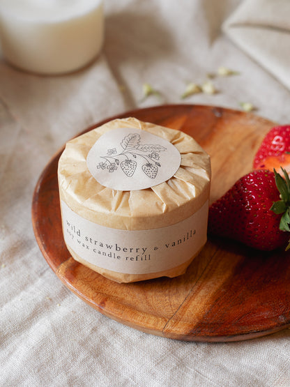 Candle Refill - Wild Strawberry & Vanilla