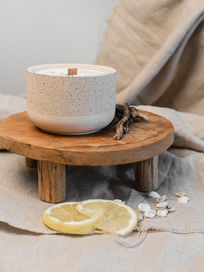 Sea Salt & Driftwood Soy Wax Candle