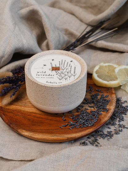 Wild Lavender Soy Wax Candle