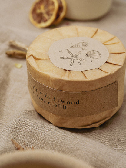 Candle Refill - Sea Salt & Driftwood