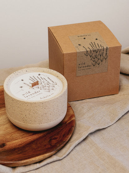 Wild Lavender Soy Wax Candle