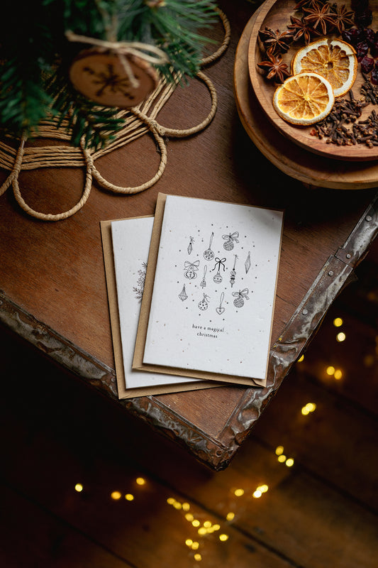 Baubles Wildflower Plantable Seed Card