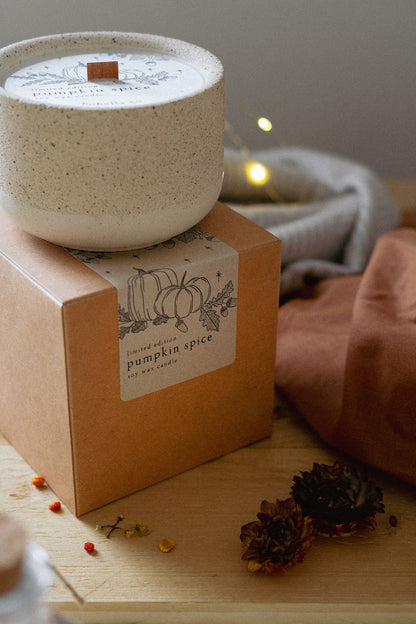 Pumpkin Spice Soy Wax Candle